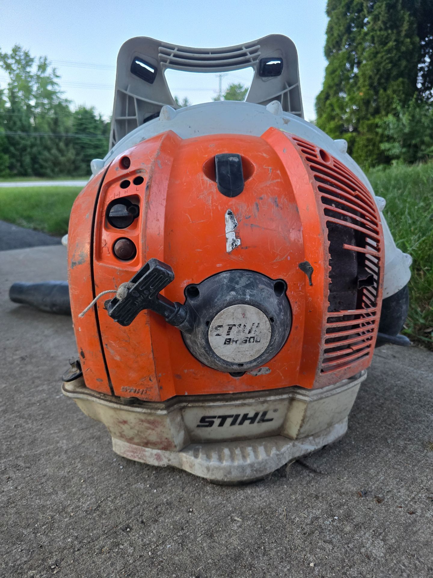 Stihl br600 backpack blower