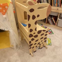 Toddler kitchen tower, step stool. Montessori