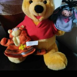 Pooh& Tigger, Eeyore Plush