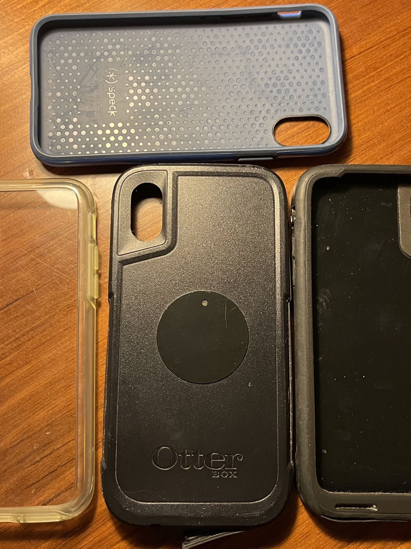 3 Otter Box and 1 Speck Protective Cases For iPhone X