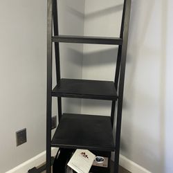 Black Ladder Shelf