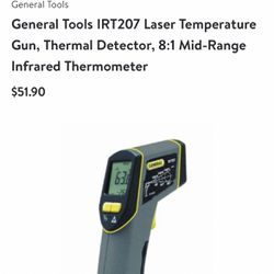 General  IRT207 Laser Thermometer 