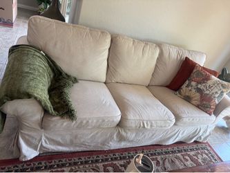Beige couch