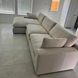 Cloud Comfy Plush Modular Sectional Sofa Couch 