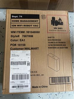 Ion WiFi Robot Vacuum