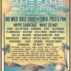 Same Same But Different 4 Day GA Pass