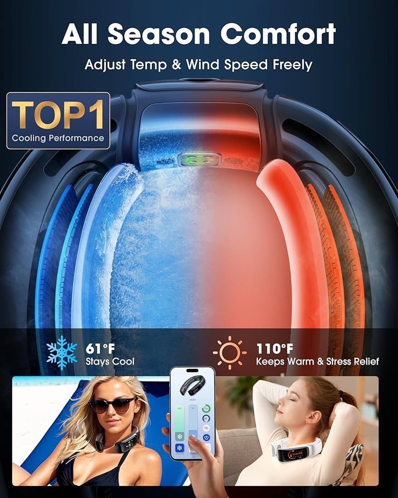 Cooling A/C AICE AI Neck Air Conditioner 7000mAh 30H [Full