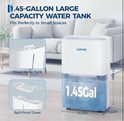 22 Pints (Max 57.52 Pints/Day) Dehumidifiers, 3000 Sq. Ft Dehumidifier for Home/Basement/Bathroom/Bedroom with Energy Star Certified Auto Defrost, 24H