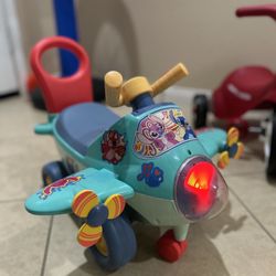 Stitch Ride On Airplane Toy