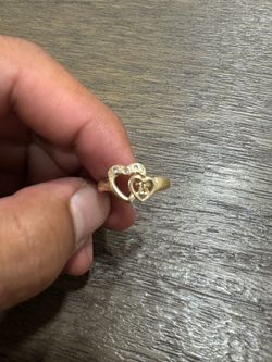 14k quinceañera Ring