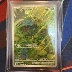 Pokemon: Bulbasaur • SV 151 • 166/165