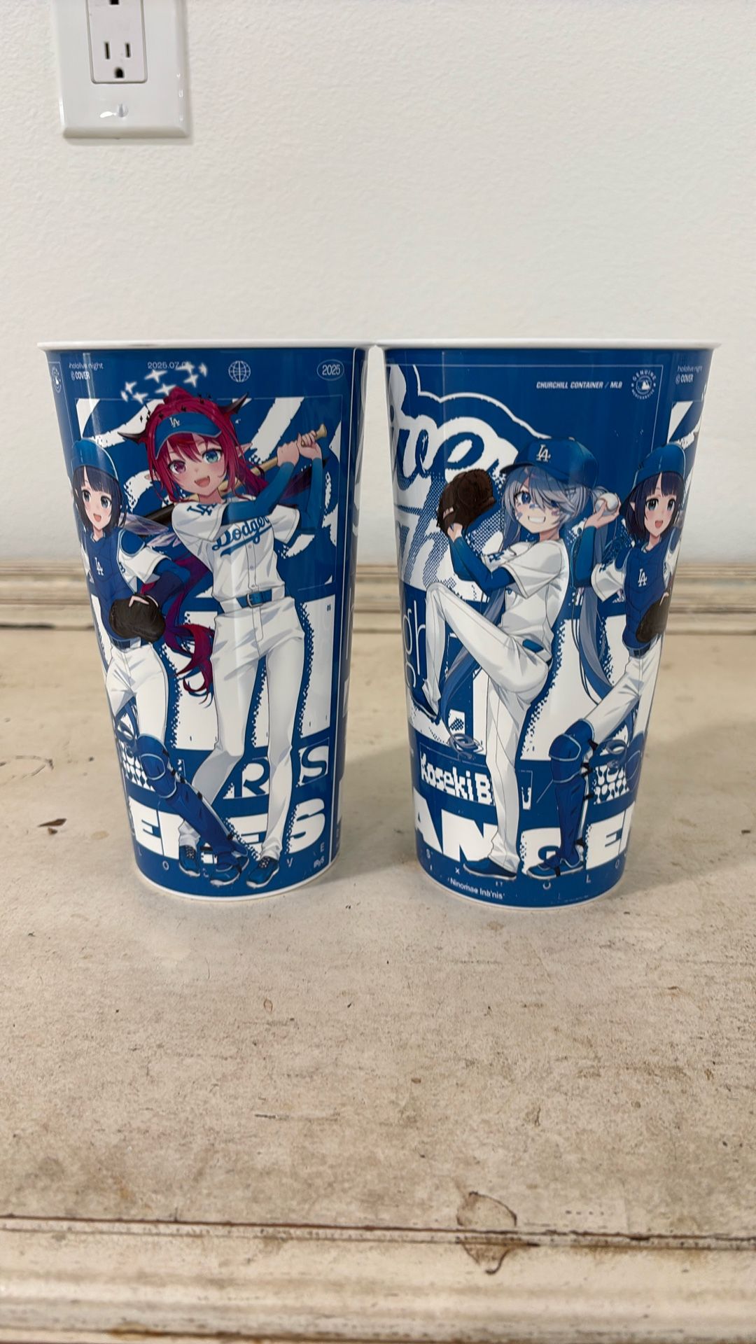 2025 Dodger Hololive Night Cup Set