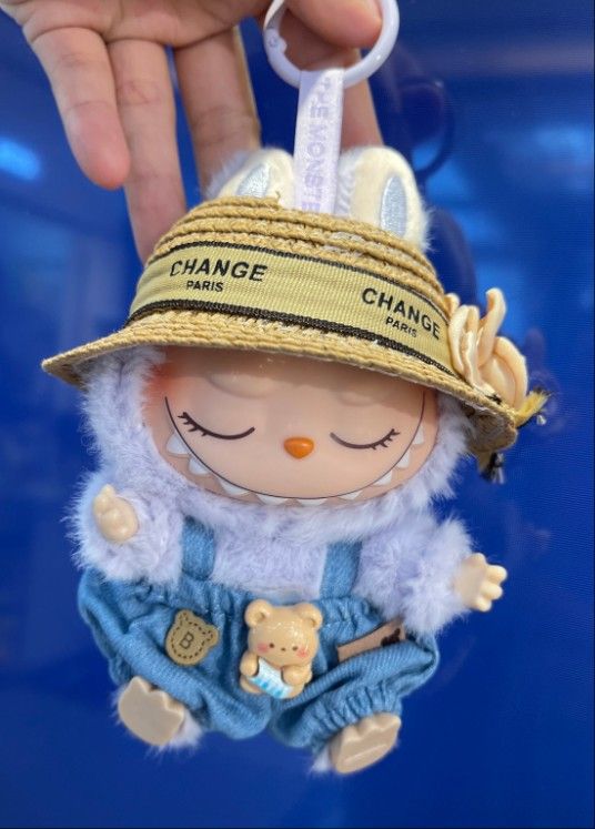 Pop Mart Labub Plush Toy Keychain