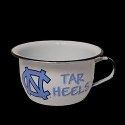 Rare! University of North Carolina " Huge " Coffee Mug UNC Tarheels 9"×5"