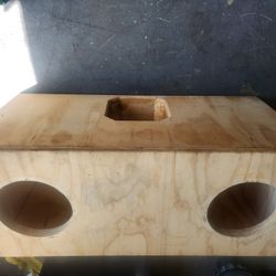 Custom Box For 2 12's 