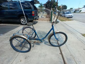 Old school tricycles three-wheel bike