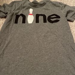 Nine Bowling Shirt Kids Medium