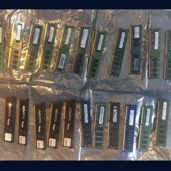 RAM MEMORY FOR PC COMPUTER DESKTOP / LAPTOP DDR1 & DDR2