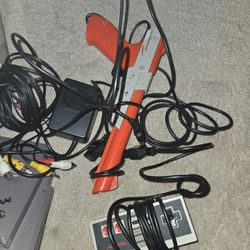 Nintendo Gun Controller And Games 