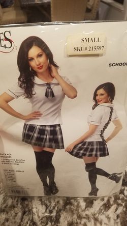 School Girl Halloween Costume - $35