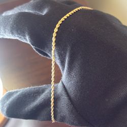 14k Solid Gold Chain 
