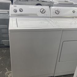 Whirlpool Washer And Dryer Set. 1 Year Warranty 