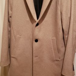 Men's 3/4 Length Coat And Awesome Condition Size 50 $50 Or Best Reasonable Offer