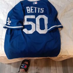 Number 50 Betts Dodger Jersey