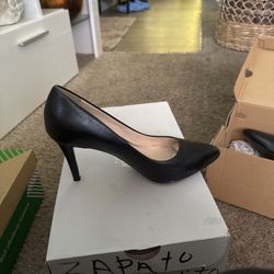 Black Stiletto Heels 