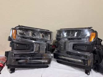 2019-2022 chevy silverado headlights