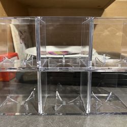 Baseball Square Cube Display Cases 