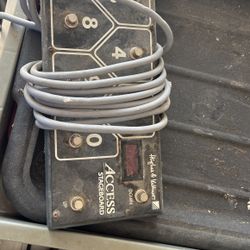  Hughes & Kettner Access Guitar MIDI Preamp Controller 