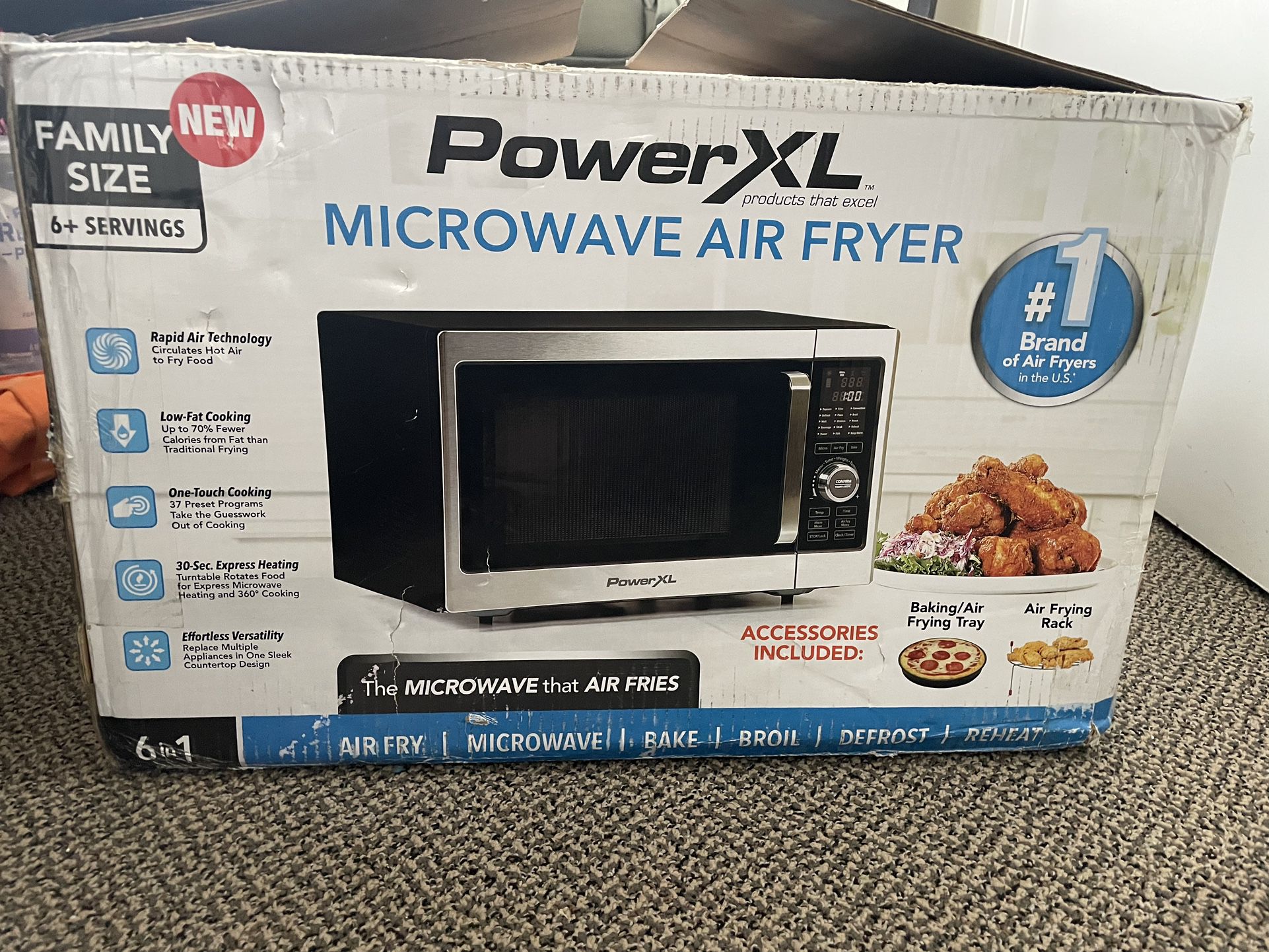 Power XL Microwave Air Fryer