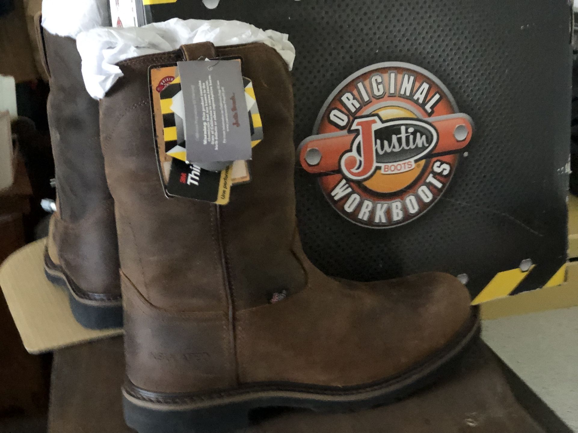 Steel Toe Work boots 11.5