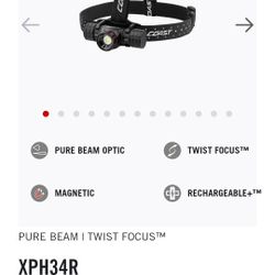 Coast Headlamp Rechargeable
