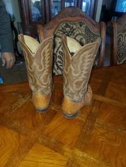 Mens Alligator Boots Size 10