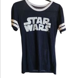 Disney Parks Star Wars 77 Women's Jersey Mesh Shirt Size M