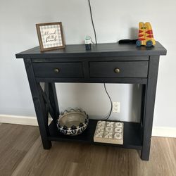 Blue Console Table 
