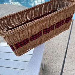 Basket 21.5 Inches Long/  8 Inches Wide