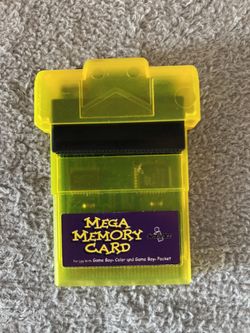 Interact Mega Memory Card Nintendo Game Boy Color Pocket  Rare And Super Clean