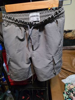 Boys shorts size 8 Grey