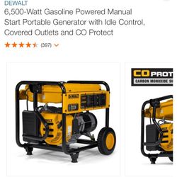 Dewalt Generator Brand New