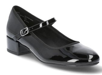 Madden NYC Mary Jane Platform Heels Faux Patent Black Size 10