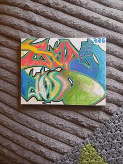 Graffiti Art Canvass By Traps & Spawn 326 Crüe