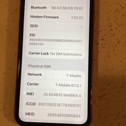 Iphone 11 64 Gb Red Unlocked All Carriers