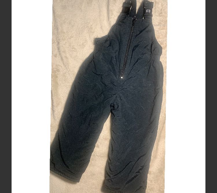Honors Kids Black Overalls Snowsuit Size 2T