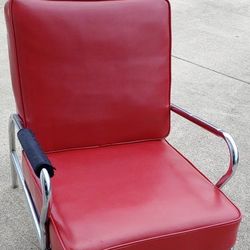 Mid Century Chrome Chair