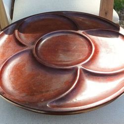 Wooden lazy susan 