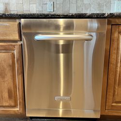 KitchenAid stainless steel dishwasher