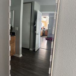 Room Mirror With LED Lights